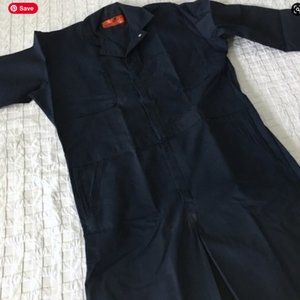 Vintage RK Coverall Boiler Flight Jumpsuit - size Large